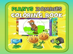 Igra Plants vs Zombies Coloring