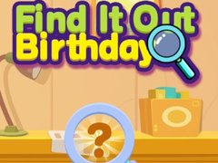 Igra Find It Out Birthday