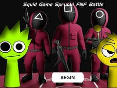 Igra Squid Game Sprunki Fnf Battle