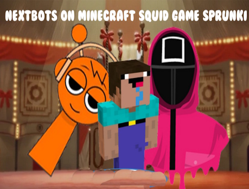 Igra Minecraft: lignje i sprunks  online.