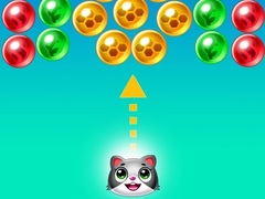 Igra Save the cats Bubble shooter