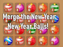 Igra Merge the New Year: New Year Balls!