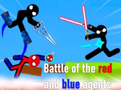 Igra Battle of the red and blue agents