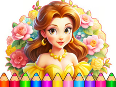 Igra Coloring Book: Flower Dress Up