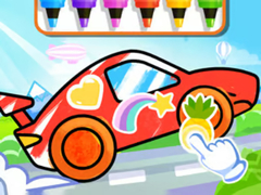 Igra Coloring Book: Racing Car