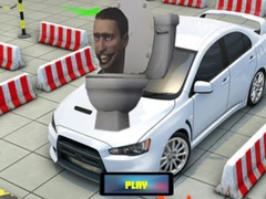 Igra Skibidi Toilet Parking Car