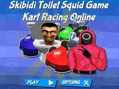 Igra Skibidi Toilet Squid Game Kart Racing Online