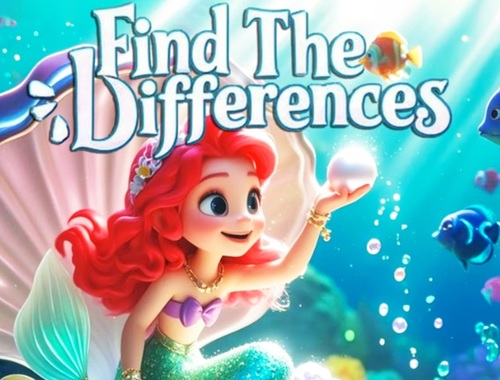 Igra Pronađite razlike: Mermaid  online.