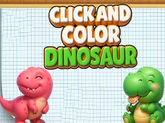 Igra Click And Colors Dinosaurs