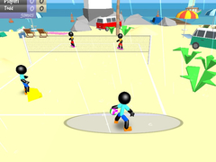 Igra Stickman Beach Volleyball