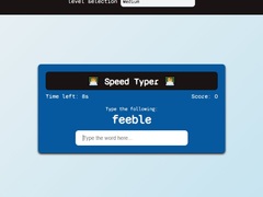 Igra Speed Typer