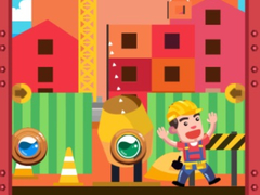 Igra Construction Worker Bubble Shooter
