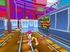 Igra Train Surf Run 3D