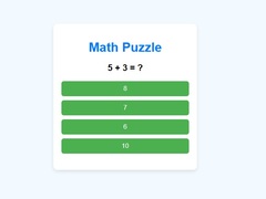 Igra Math Puzzle