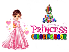 Igra Back To School Princess Coloring Book