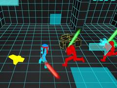 Igra Stickman Neon Sword Fighting