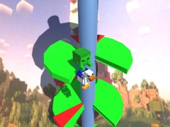 Igra Chicken Jockey Helix Jump