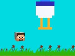 Igra Chicken Jockey Flappy Minecraft