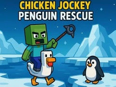 Igra Chicken Jockey: Penguin Rescue