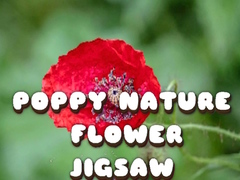 Igra Poppy Nature Flower Jigsaw