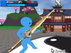 Igra Obby Stickman  On Swords