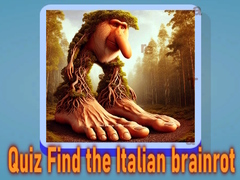 Igra Quiz Find the Italian brainrot 