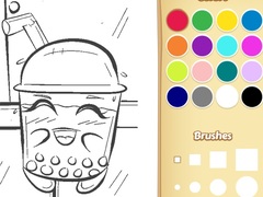 Igra Boba Tea Coloring Book for Kids