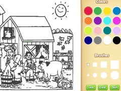 Igra Farm Coloring Book For Kids