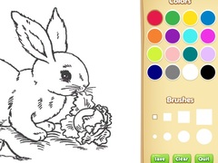 Igra Bunny Coloring Book For Kids