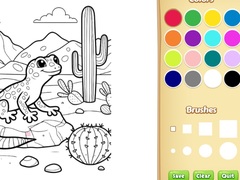Igra Desert Animals Coloring Book for Kids