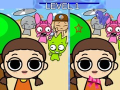Igra Sprunki and Squid Game Difference