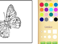 Igra Butterflies Coloring Book for Kids
