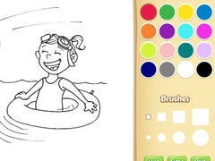Igra Summer Coloring Book For Kids