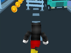 Igra Craft Boy Runner Game