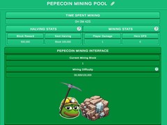 Igra Pepecoin Miner Idle Simulator