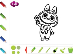 Igra Labubu Coloring Pages