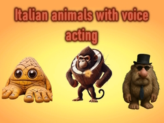 Igra Italian animals with voice acting