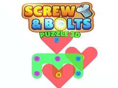Igra Screw & bolts Puzzle 3D