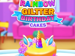 Igra Rainbow Glitter Birthday Cakes