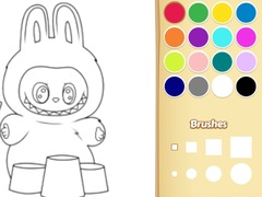 Igra Easy Labubu Coloring Book