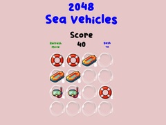Igra 2048 Sea Vehicles