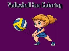 Igra Volleyball Fun Coloring
