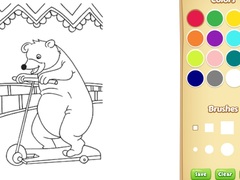 Igra Circus Animals Coloring Book