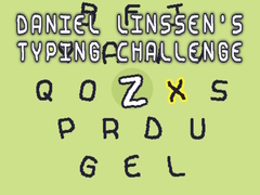 Igra Daniel Linssen’s Typing Challenge