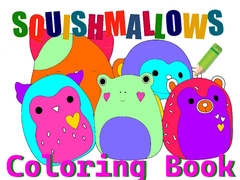 Igra Squishmallow Coloring Book