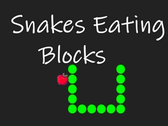 Igra Snakes Eating Blocks