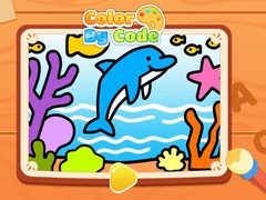 Igra Color By Code: Dolphin