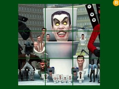 Igra Skibidi Toilet Sliding Puzzle