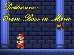 Igra Deltarune: Eram Boss in Mario 