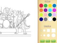 Igra Dinosaur Coloring Book For Kids